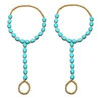Algopix Similar Product 1 - SUNSCSC 1 Pair Sandal Beach Turquoise