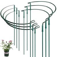 Algopix Similar Product 13 - Plant Support Stakes 6PCS Peony Cages