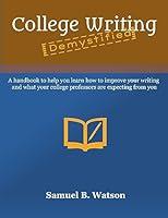 Algopix Similar Product 9 - College Writing Demystified A