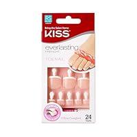 Algopix Similar Product 11 - KISS Everlasting Press On Toenails
