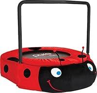 Algopix Similar Product 20 - Pure Fun Ladybug Jumper Trampoline, Red