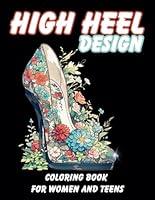 Algopix Similar Product 3 - High Heel Design Coloring Book for