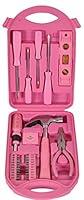 Algopix Similar Product 4 - Small Tool Box in Pink with Tools in