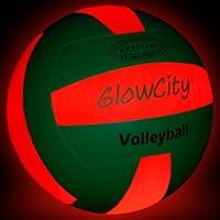 Algopix Similar Product 10 - GlowCity Glow in The Dark Volleyball 