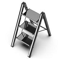 Algopix Similar Product 17 - 3 Step Ladder Folding Step Stool with