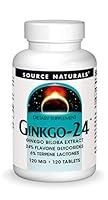 Algopix Similar Product 20 - Source Naturals - Ginkgo 24, 120 mg