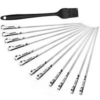 Algopix Similar Product 14 - BearMoo Kabob Skewers 17 Stainless