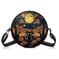 Algopix Similar Product 16 - Cvmxkxn Cat Starry Print Round