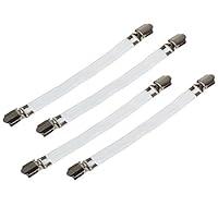Algopix Similar Product 5 - Andux Land Elastic Bed Sheet Fasteners
