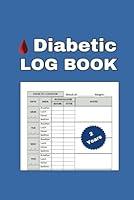 Algopix Similar Product 18 - DIABETIC LOG BOOK 2Year Daily Blood