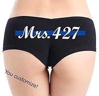 Algopix Similar Product 6 - Womens Police wife costumized booty