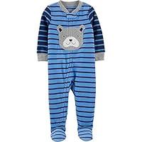 Algopix Similar Product 3 - Carters 1Piece Dog Fleece Footie PJs