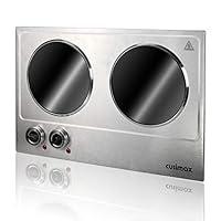 Algopix Similar Product 12 - Cusimax 1800W Infrared Cooktop Ceramic