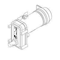 Algopix Similar Product 16 - Gear Motor Assembly with Pin  Double