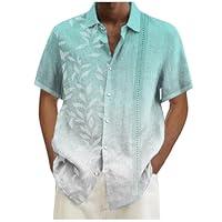 Algopix Similar Product 4 - Mens Hawaiian Short Sleeve Shirts
