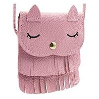 Algopix Similar Product 11 - ZGMYC Cat Tassel Shoulder Bag Small