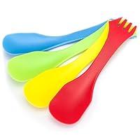 Algopix Similar Product 18 - Pack of 4 Tritan Camping Sporks