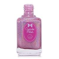 Algopix Similar Product 9 - Cinnamon  mauve holographic nail