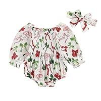 Algopix Similar Product 3 - Lamuusaa Newborn Baby Girl Christmas