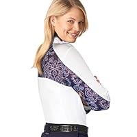 Algopix Similar Product 14 - Romfh Ladies Dressage Lace LS Shirt XS