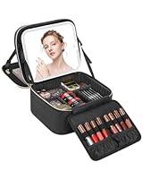 Algopix Similar Product 16 - Makeup Case Cosmetic Bag Travel Makeup