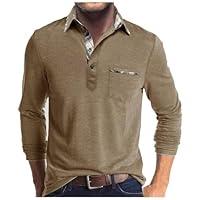 Algopix Similar Product 15 - dmqupv Long Sleeve Polo Shirts for Men