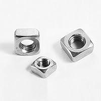 Algopix Similar Product 14 - 304316 Stainless Steel Square nut