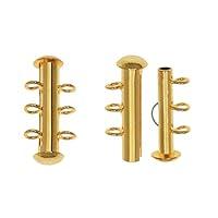 Algopix Similar Product 4 - Beadaholique Slide Tube Clasps