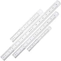 Algopix Similar Product 6 - PICAGER Stainless Steel Metal Ruler