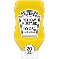 Algopix Similar Product 5 - Heinz Yellow Mustard 20 oz Bottles
