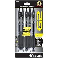 Algopix Similar Product 3 - Pilot G2 Premium Gel Roller Pens Fine