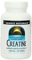 Algopix Similar Product 8 - Source Naturals Creatine 1000mg 100