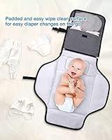 Algopix Similar Product 7 - Lekebaby Diaper Changing Pad Portable