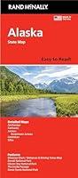 Algopix Similar Product 19 - Rand McNally Easy to Read Alaska State