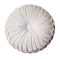 Algopix Similar Product 14 - SYLOTS Round Cushion 15 Inch Pumpkin