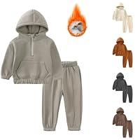 Algopix Similar Product 14 - DFHYAR Kids Outfit Soft Cotton Warm