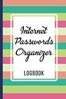 Algopix Similar Product 12 - Internet password organizer logbook