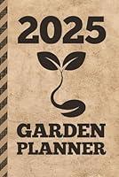 Algopix Similar Product 1 - 2025 Garden Planner 6x9 Dated  Flower