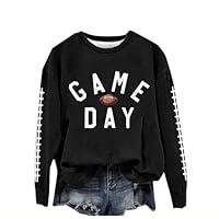 Algopix Similar Product 1 - Graphic Sweatshirts for Women Football