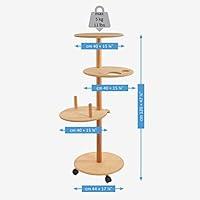Algopix Similar Product 14 - MABEF 4 Level Stand for Artists Beech