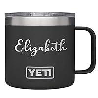 Algopix Similar Product 5 - Custom YETI Tumbler 14 Oz Mug with Lid