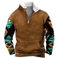 Algopix Similar Product 3 - 14 Zip Pullover Mens Sherpa Fleece