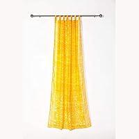 Algopix Similar Product 6 - LightFiltering Sari Colorful Curtains