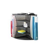 Algopix Similar Product 14 - Safco 3261BL Onyx Mesh Corner Organizer