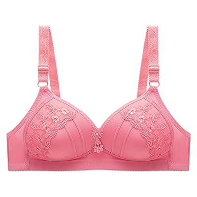 Best Deal for Womens Plus Size Bra No Steel Ring with Chest Pad Sexy