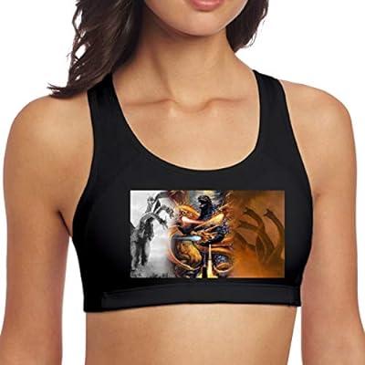 Best Deal for KYOX Go-dzilla Women Sports Bras Yoga Vest Sleeveless
