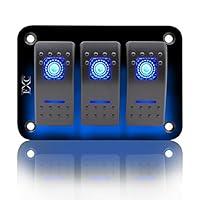 Algopix Similar Product 14 - FXC Rocker Switch Aluminum Panel 3 Gang