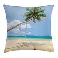 Algopix Similar Product 9 - Ambesonne Ocean Throw Pillow Cushion