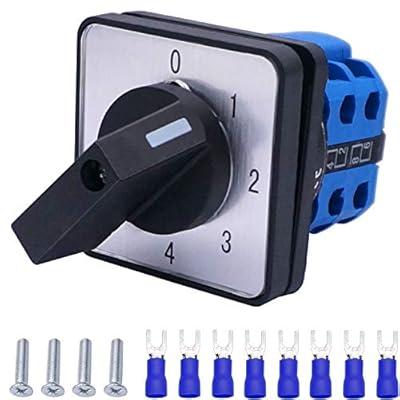 Blue Sea Rotary Switch 240vac 65 Amp Off + 2 Position