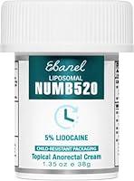 Algopix Similar Product 3 - Ebanel 5 Lidocaine Numbing Cream Pain